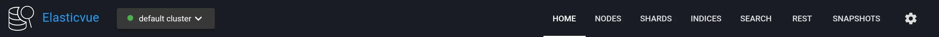 Elasticvue header